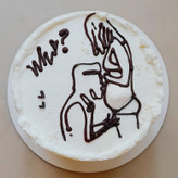 مینی کیک تعیین جنسیت نوزاد با رنگبندی صورتی و آبی برای جشن و سورپرایز – سفارش آنلاین @Cafe_popcake