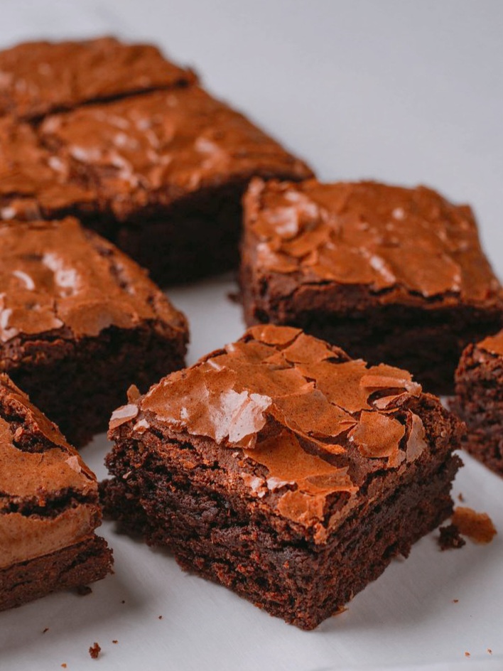 بروانی شکلات تلخ تازه