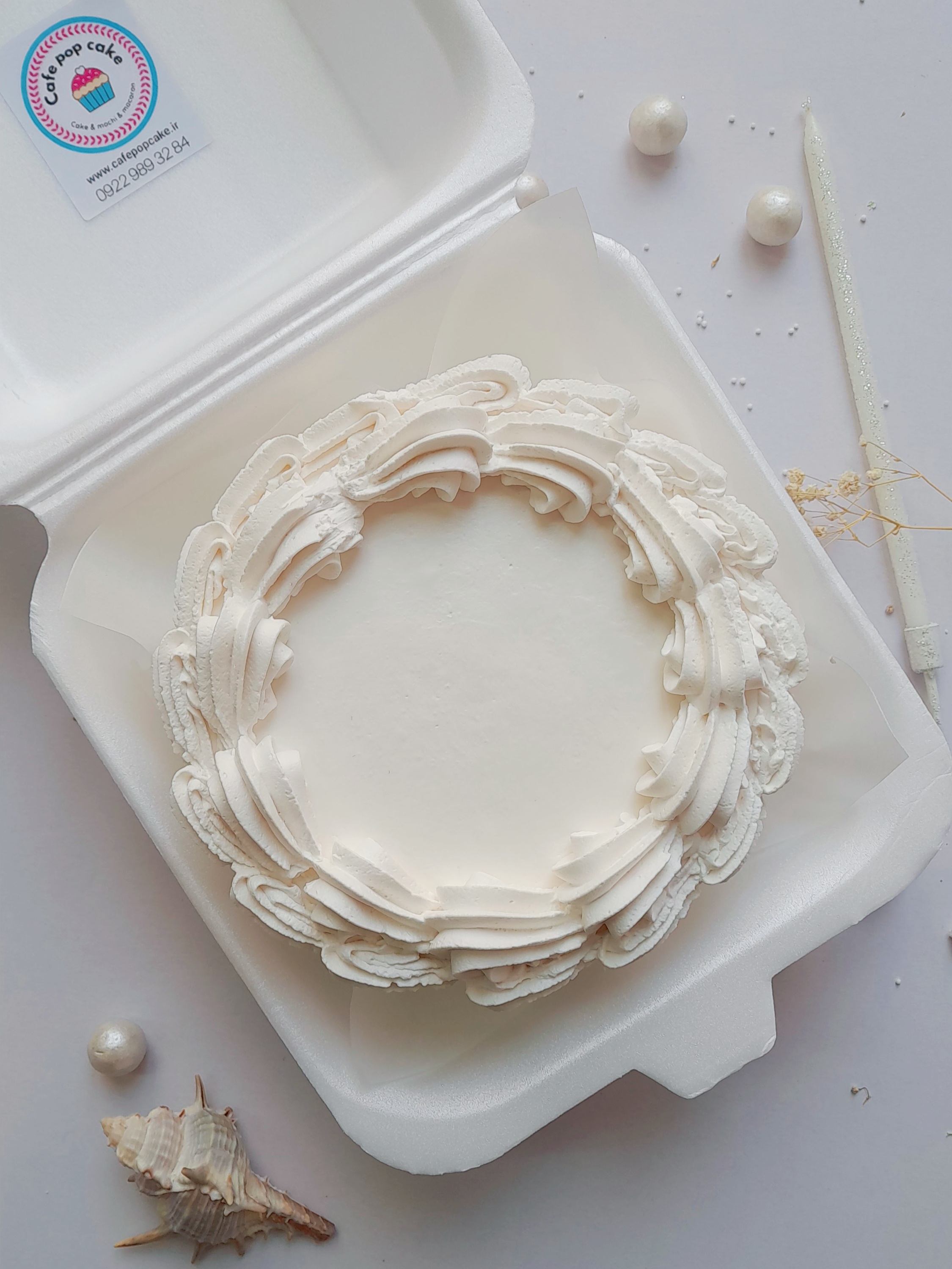 مینی کیک وینتیج – کیک شیک و کلاسیک برای تولد و عکاسی